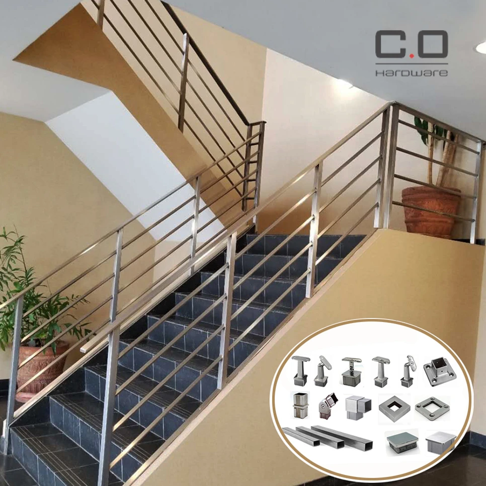 Stainless Steel Stair Cross Bar Railing Post Balustrade handrail stainless steel