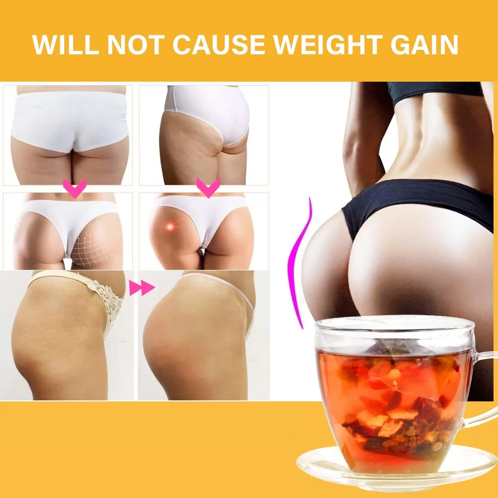 Chinaherbs Bigger Buttock Butt Tea Hips and Butt Enhancement Tea Effective Hip Lift Up Buttocks Enlargement Body Care tea