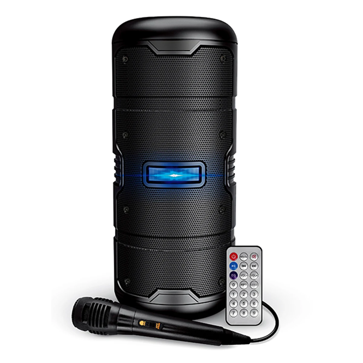 2023 New Style Audio Box with LED light Double 5.25 Inch Full Range Bluetooth Wireless Portable Speaker