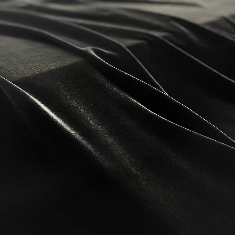 Width 140cm 100% Pure Natural Silk 20mm Silk Velvet Fabric for Clothes