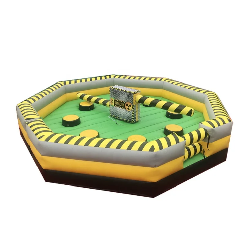
Commercial Sweeper Sports Game Inflatable Meltdown Simulator Inflatables Obstacle Course 
