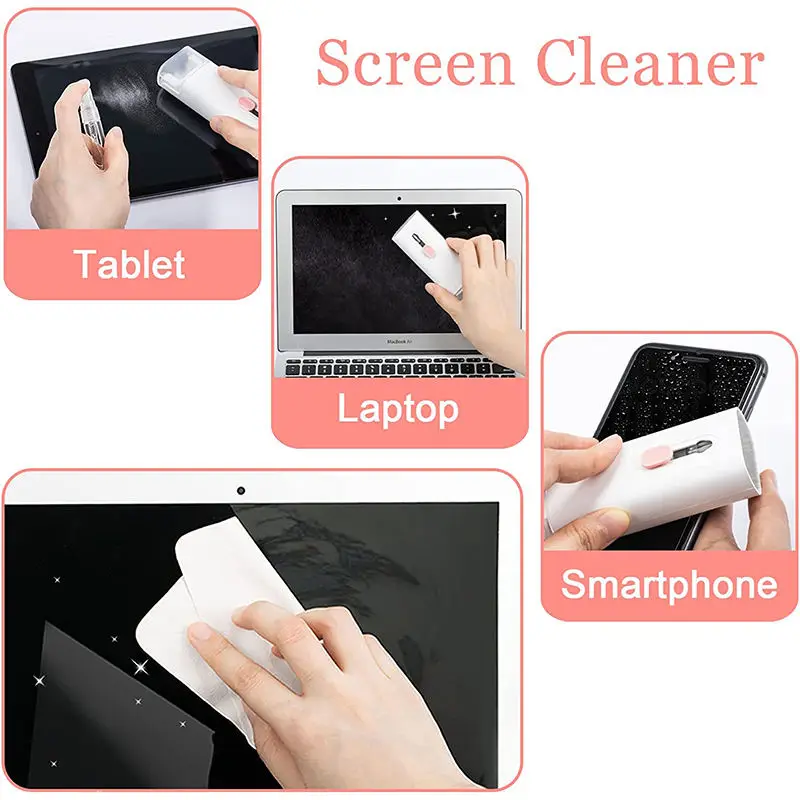 Q7 Portable 7-in-1 Multifunctional Cleaning Tool Electronics Cleaner Kit Keyboard Cleaner kit
