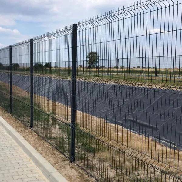 Factory Manufacturer Powder Coated Green 3d welded wire mesh fence panel for Airport Project