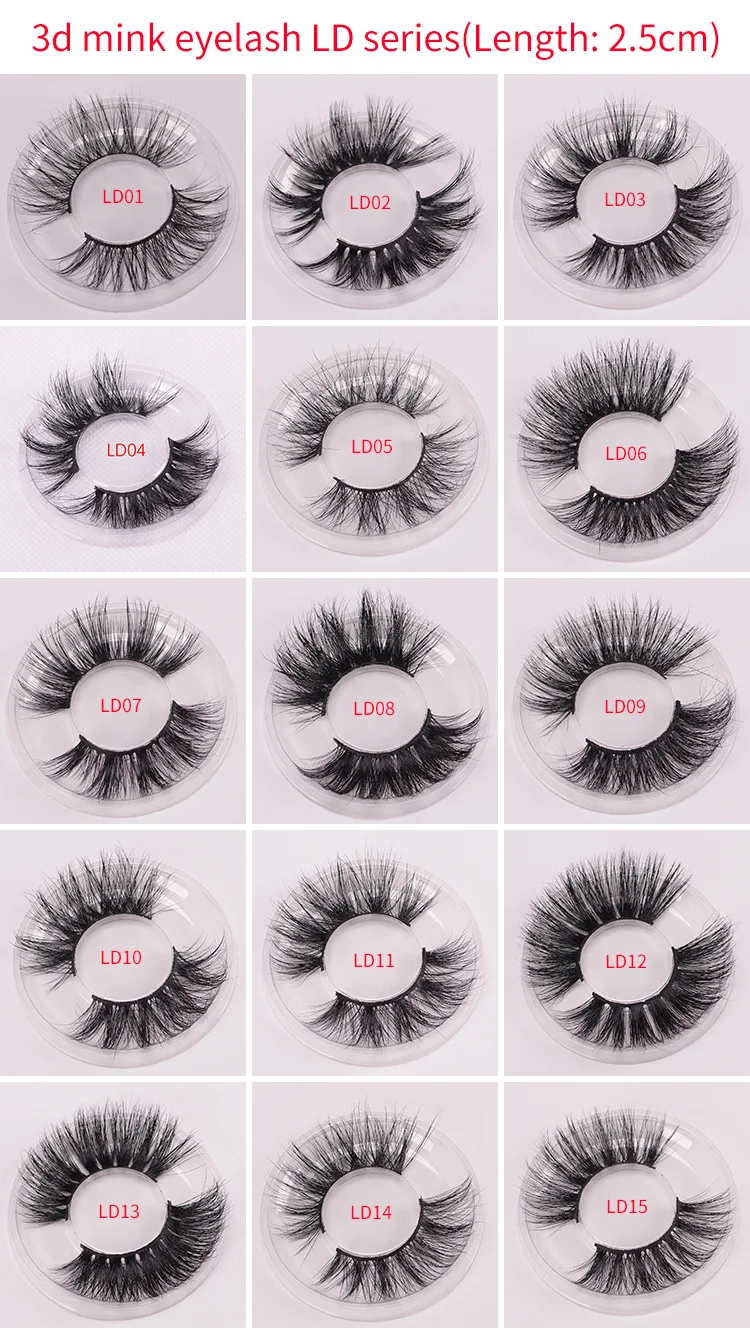 Wholesale 3D Strip Faux Mink Eye Lashes Vendors  25Mm Faux Mink Lashes And Private Label Vegan Faux Mink Eyelashes