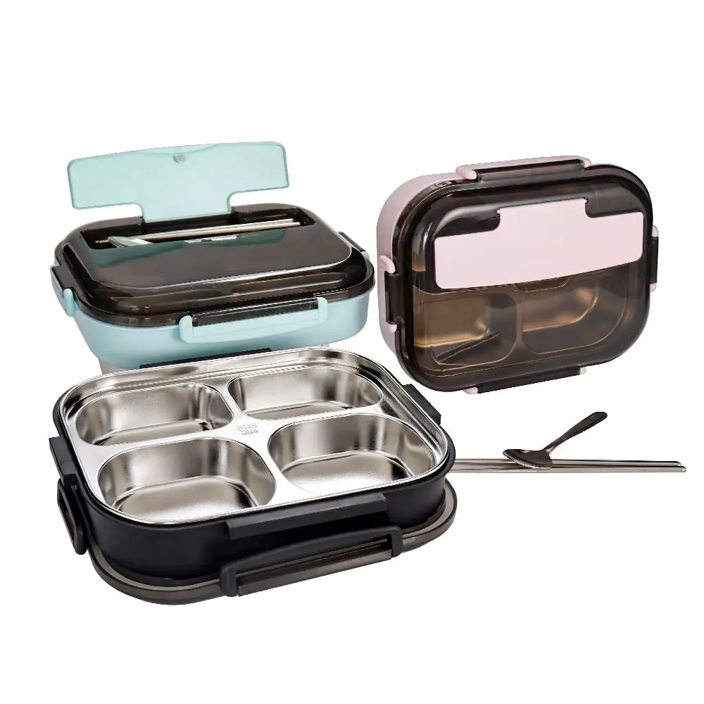 High Quality 304  Stainless Steel Vacuum Lunch Box  Insulated Thermal Wholesale  Food Container