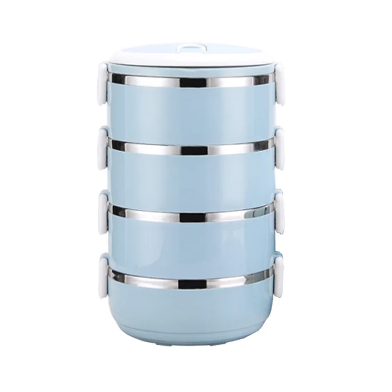 Factory directly macaron color multilayer double wall insulated stainless steel lunch box