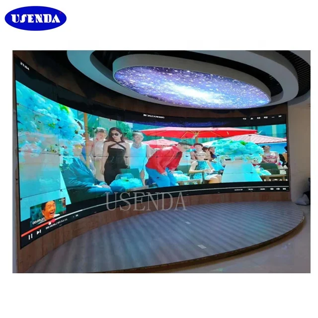 USENDA  49 inch 4K UFD Curved video wall oled screen indoor