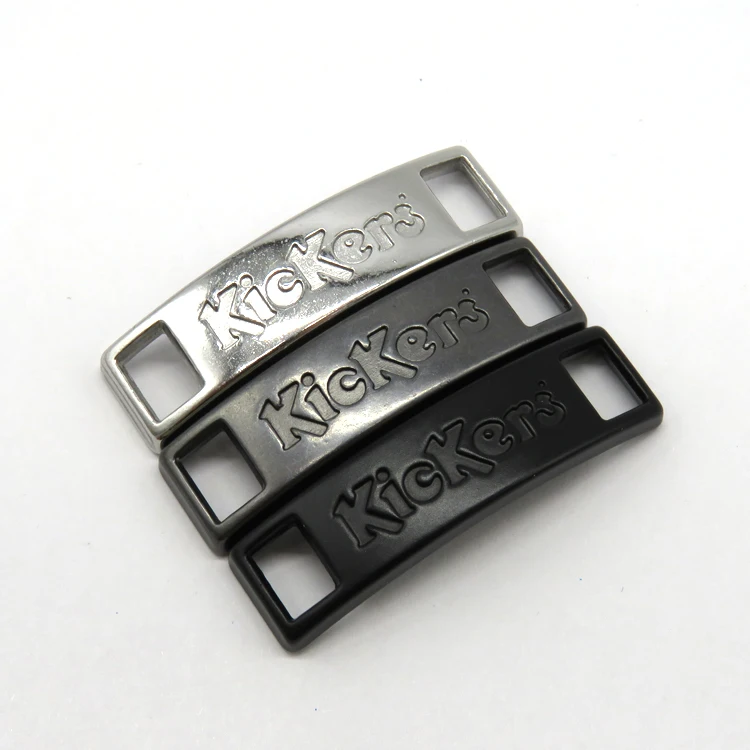 Wholesale shoelace metal tag AF1 dubraes lace locks shoelace charms