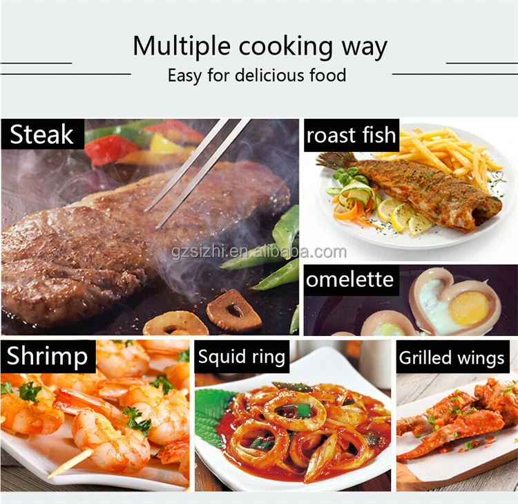 Профессиональная Коммерческая столешница гриль Teppanyaki полнотарельная электрическая для ресторана