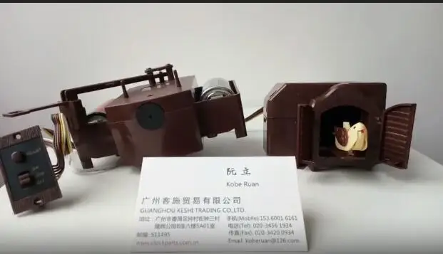 quartz cuckoo clock movement mechanism with bird come out YOUNGTOWN movement