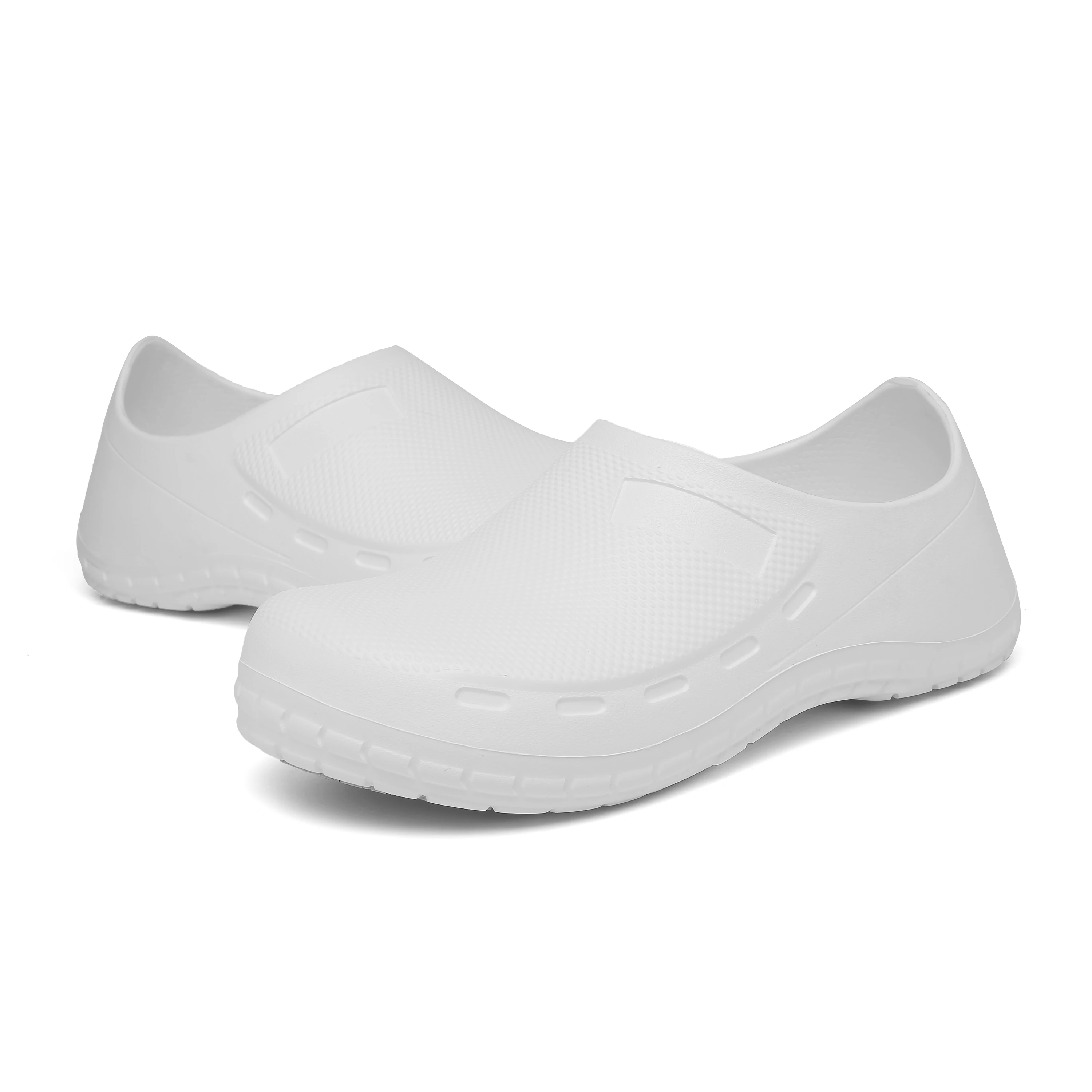 
Non-Slip Working Shoes for garden Black Professional chef shoes Oil Resistant Waterproof Nurse Shoes 