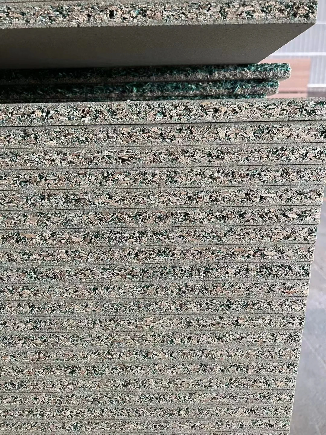 bigger size 1830x2440x16mm 18mm wood grain melamine laminated plywood melamine chipboard panels for peru market