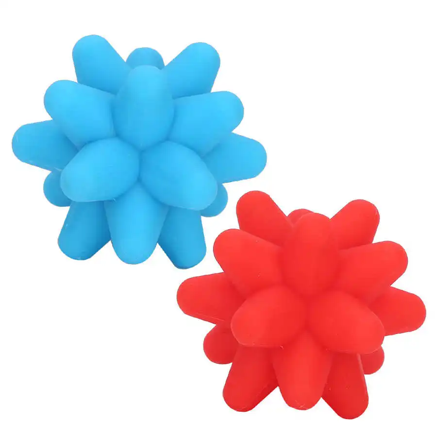 New portable with base acupoint massage ball muscle relaxation fascia ball rumble roller hedgehog ball