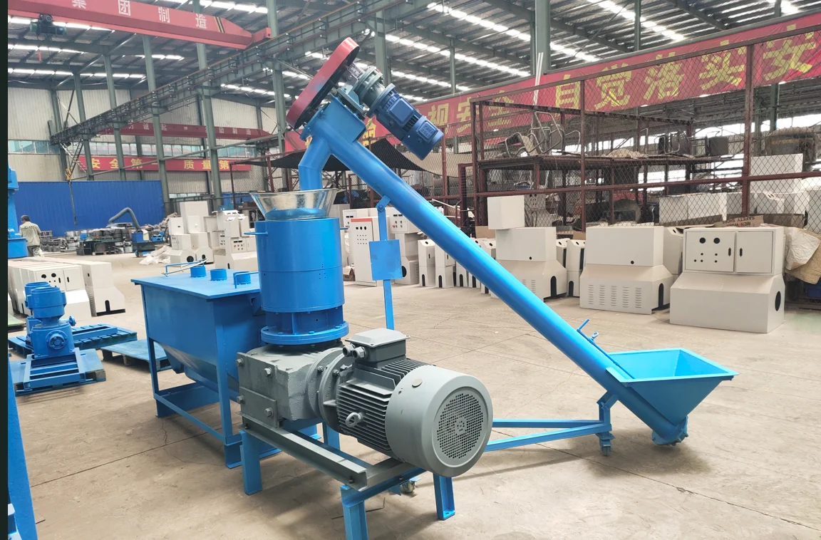 Macreat Small Farm Use Animal Feed Grass Pellet Machine Production Line For Cow Poultry Feed Pellet Machine