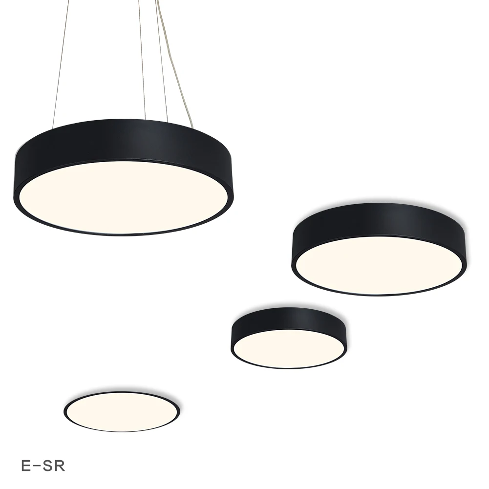 ECOJAS ETL Certification Round ceiling Indoor Decorative 30W40W50W60W72W92W office light led Library