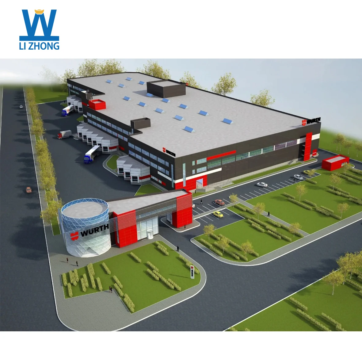 Сборное металлическое больничное здание многоэтажное коммерческое офисное стальная конструкция сборное школы