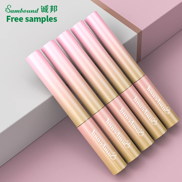 Тюбик для туши под заказ с розовой палочкой, флакон для туши, пустые туши для туши с кисточкой