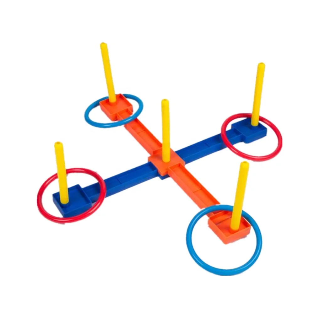 
Indoor Outdoor Kids Safe Plastic ring toss yard game 