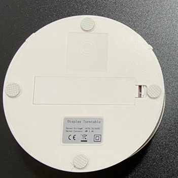 12cm  Electric remote Rotating Turntable Display Stand for Photography video props Turntable with Battery with 20cm plate