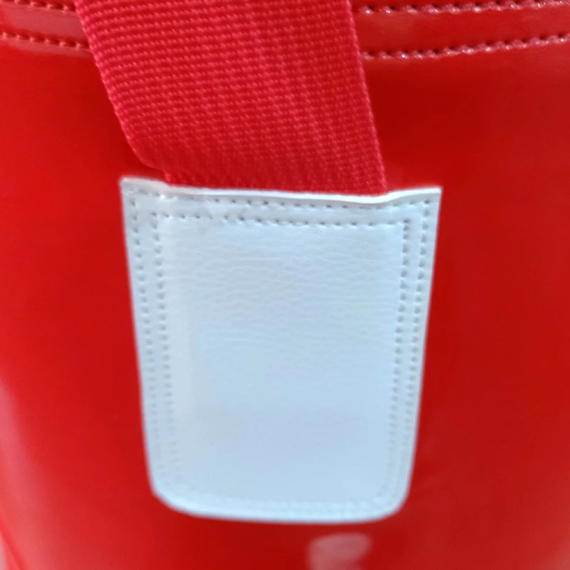 Woosung Professional custom logo OEM ODM boxing bag red pu wall punching bag