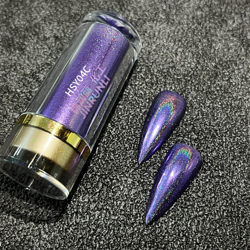 top grade magic metallic nail art holographic fine mirror nail powder chrome pigment powder