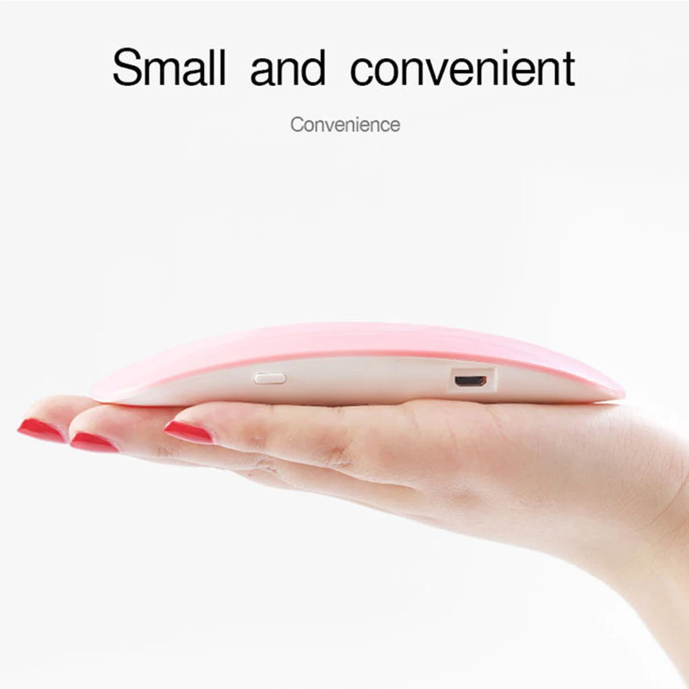 sun mini 6W nail lamp dryer machine uv led nail lamps portable micro usb cable drying lamp