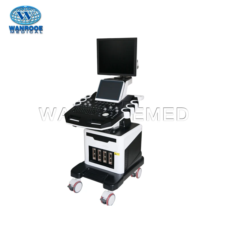 USC900 Trolley 4D Color Doppler 360 Ultrasound Probe Scanner Machine with Dual Display