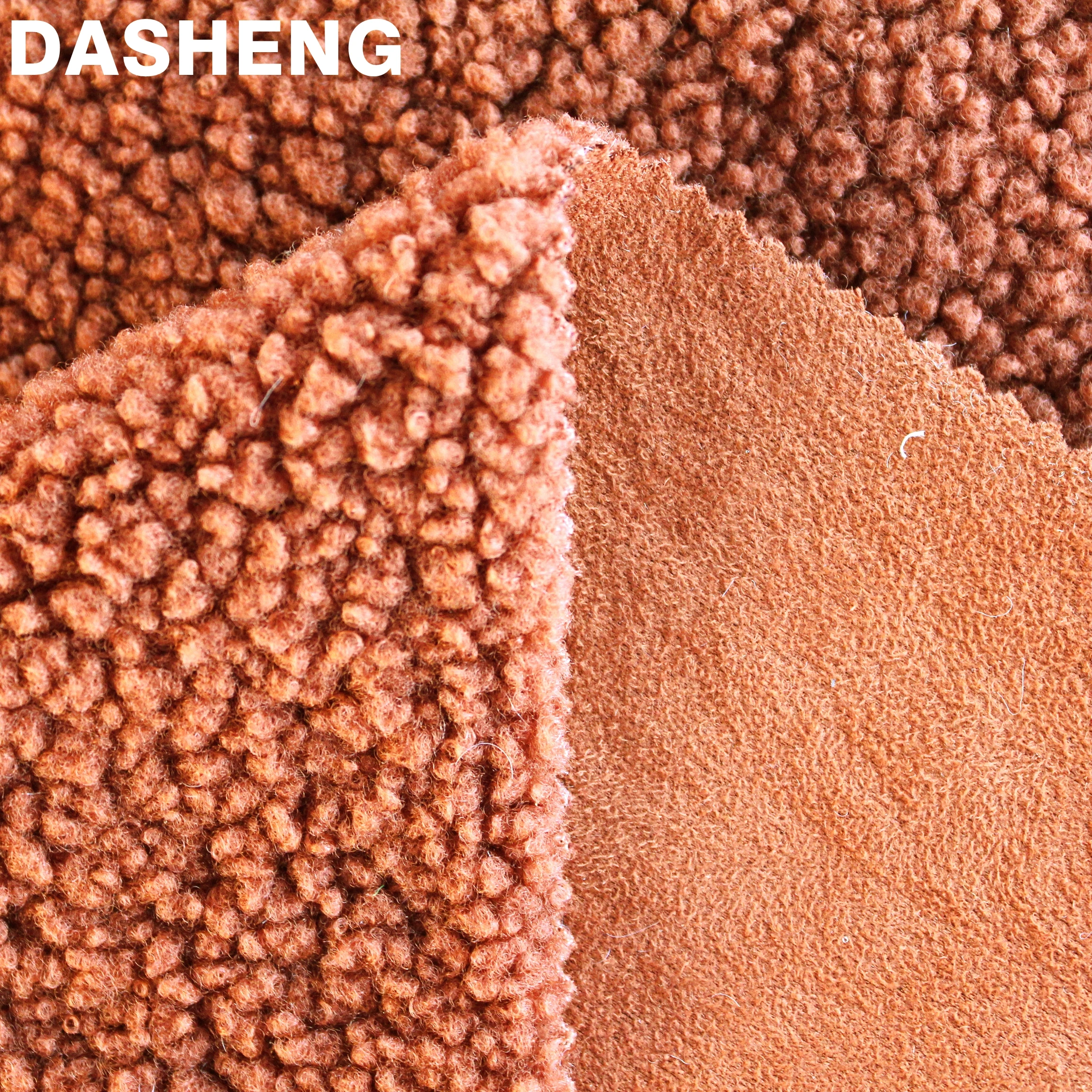 Manufacture Wholesale Hot Selling Fashion Suede wool fur for winter clothing coats