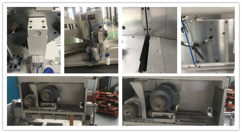 
CNC Double Head PVC Window Profile Lamination Machine Aluminium Doors Window Manufacturing Machine 