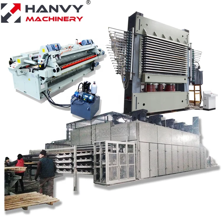 China HANVY Factory for CE Plywood Making Machine Manufacture