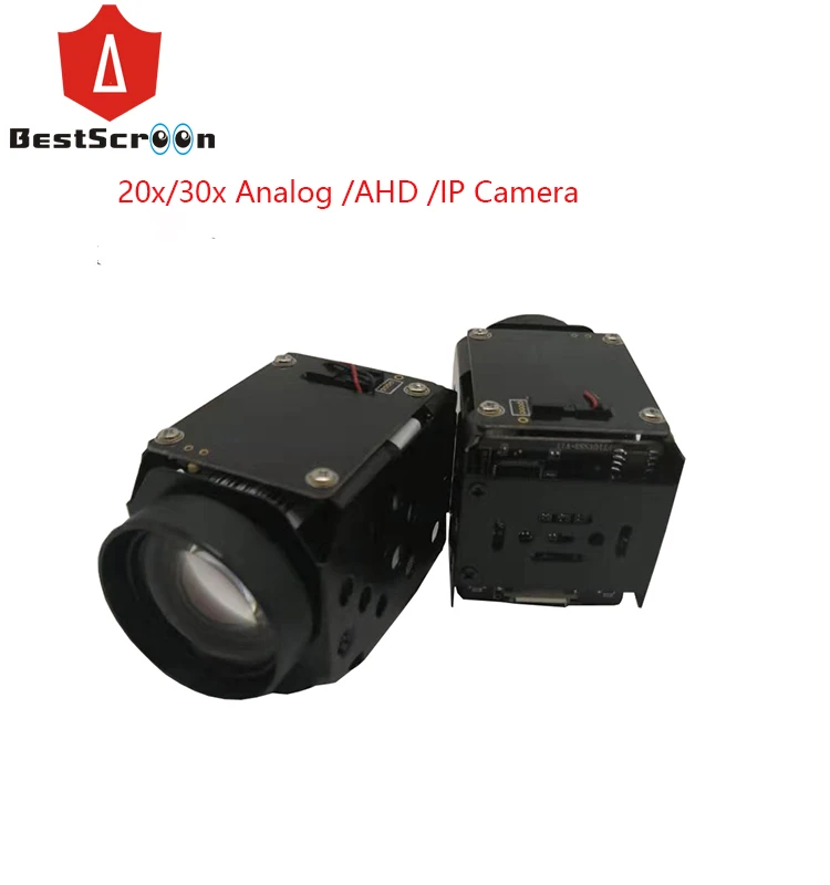10x optical zoom 2.0 MP 720P/1080P analog /AHD/CVI/TVI 4 in 1 camera module for PTZ and speed dome camera