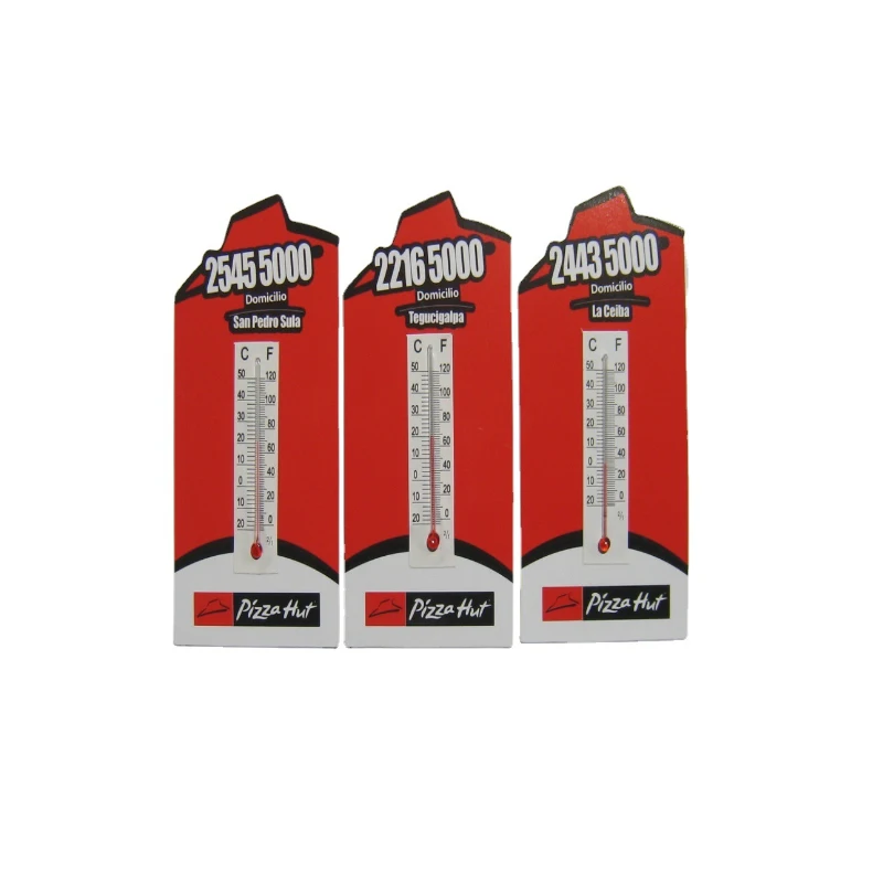 Thermometer Refrigerator Sticker Manufacturers Customized Any Size Shape Fridge Magnets with Thermometer