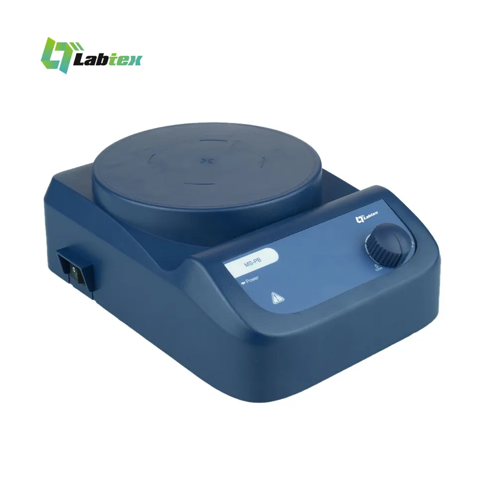 Labtex Double LED Digital heated Hotplate Magnetic Stirrer stainless steel with ceramic coated hotplate for laboratory