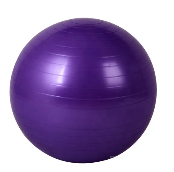 High Quality Eco-Friendly PVC Gym Fitness Ball round 45cm 55cm 65cm 75cm 85cm Yoga Pilates Exercise Ball with Custom Logo