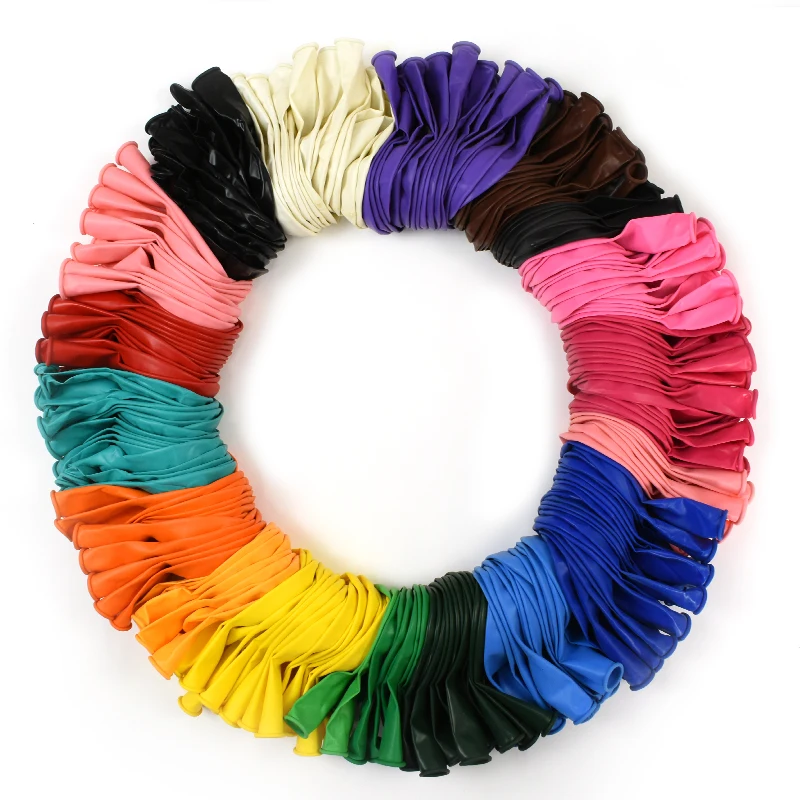 Матовые воздушные шары высокого качества используются для гелия или воздушных декоративных аксессуаров для детских дней рождения