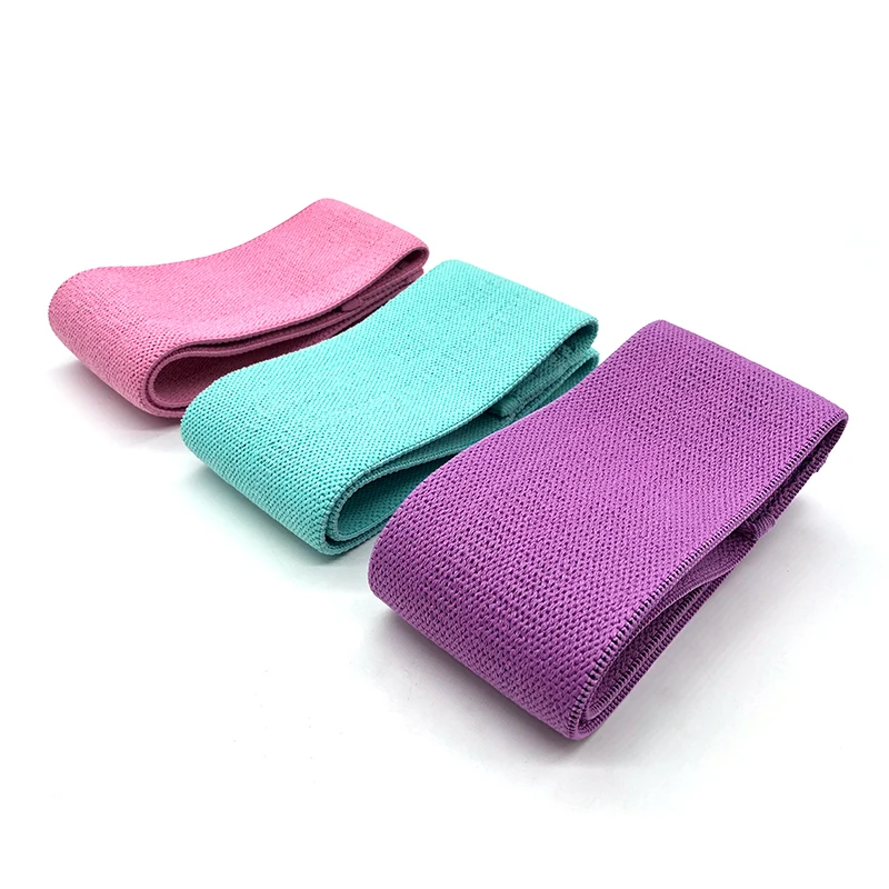 Fitness exercise band elastic band hip resistance band