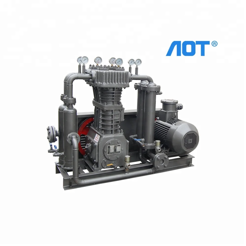 High-Pressure AC Powered Hydrogen Compressor Piston Industrial Air Compressors for Manufacturing Plants