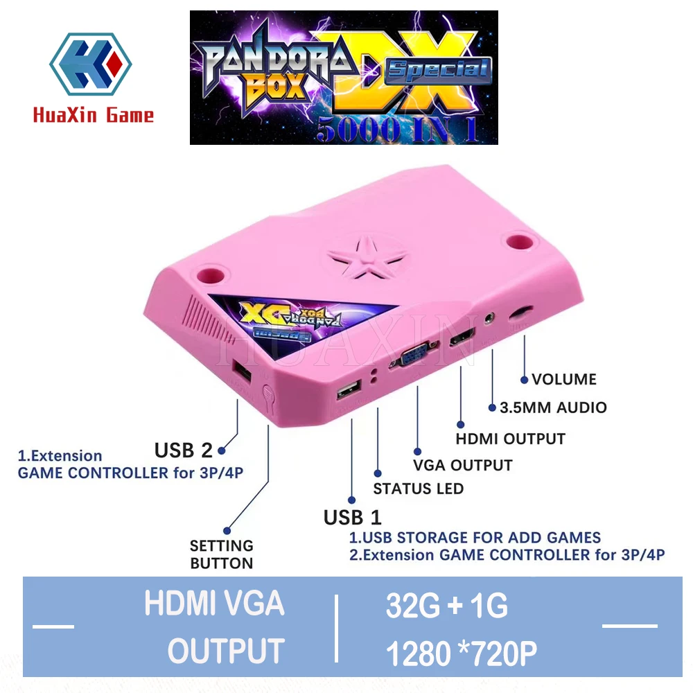 3A Original DX Special 5000 2021 Pandora Box DX 3D Arcade Games Not 3D Wifi 18s Pro 9D 6S 12S Pandoras Box Arcade Kit