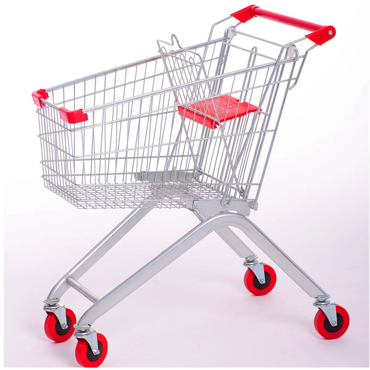 RH-SE060 770*465*900mm Hot Sale 60L Metal Shopping Cart