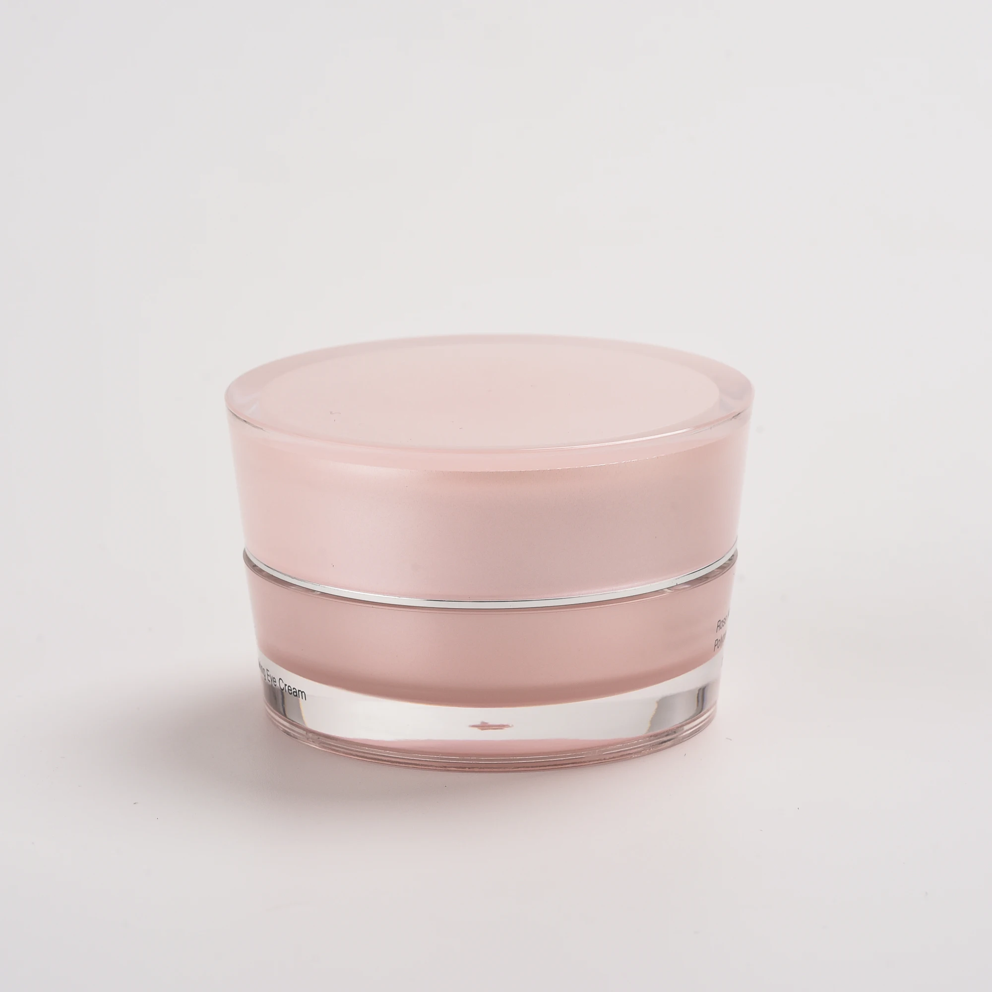 UU package cosmetics packaging fancy body cream jars pink empty cream pot