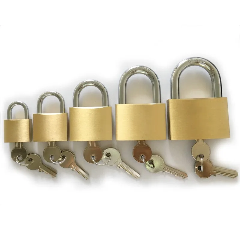Keyed Alike Heavy Duty Outdoor Safety 75mm  solid brass padlock