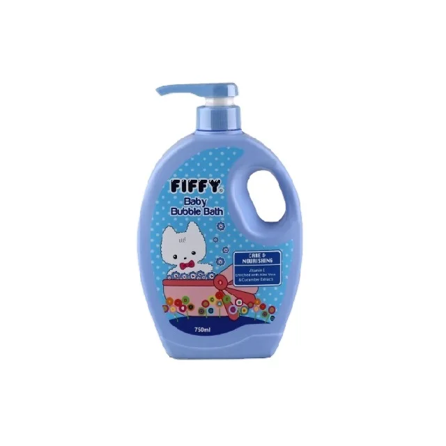 Best Selling Twin Pack FIFFY Baby shower gel baby bath gel Bubble Bath Bubble Wash Paraben FREE with Aloe Vera