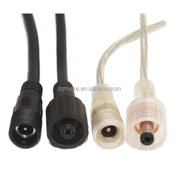 Industrial connector mini waterproof power cord male female docking plug copper new energy PVC switch battery connection wire