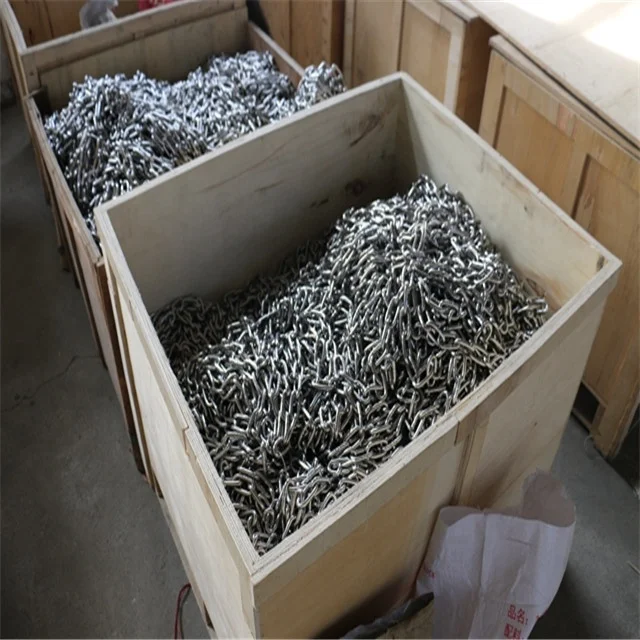 DIN766 DIN763 steel link chain