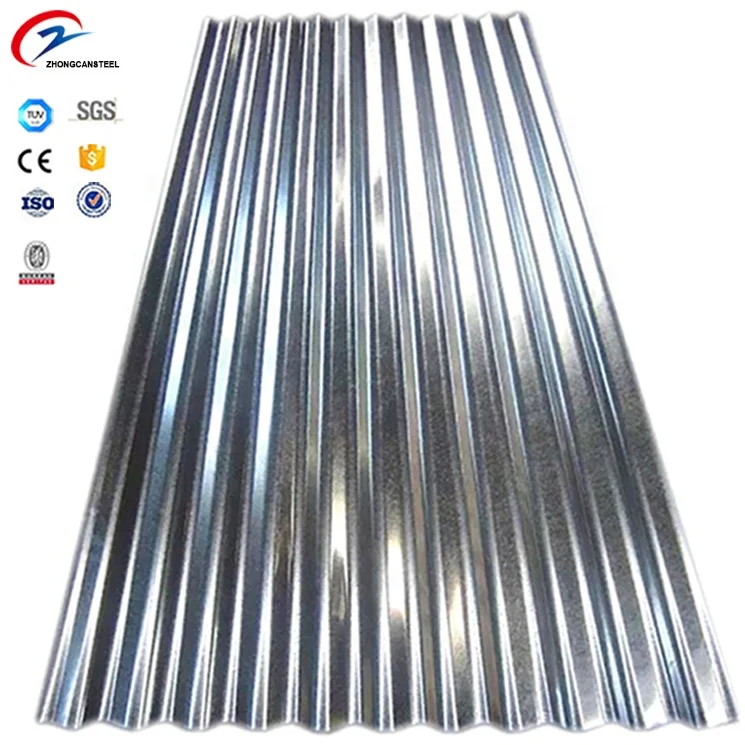 Corrugated sheet 0.7mm 0.5mm gi galvanized corrugated sheet for bangladesh metal roofing sheet