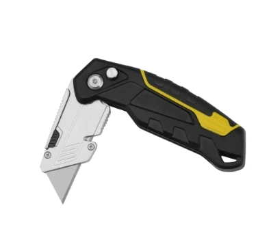 Quick Change Spare 3pcs Blades Cutter Pocket Utility Knife Folding Knifes