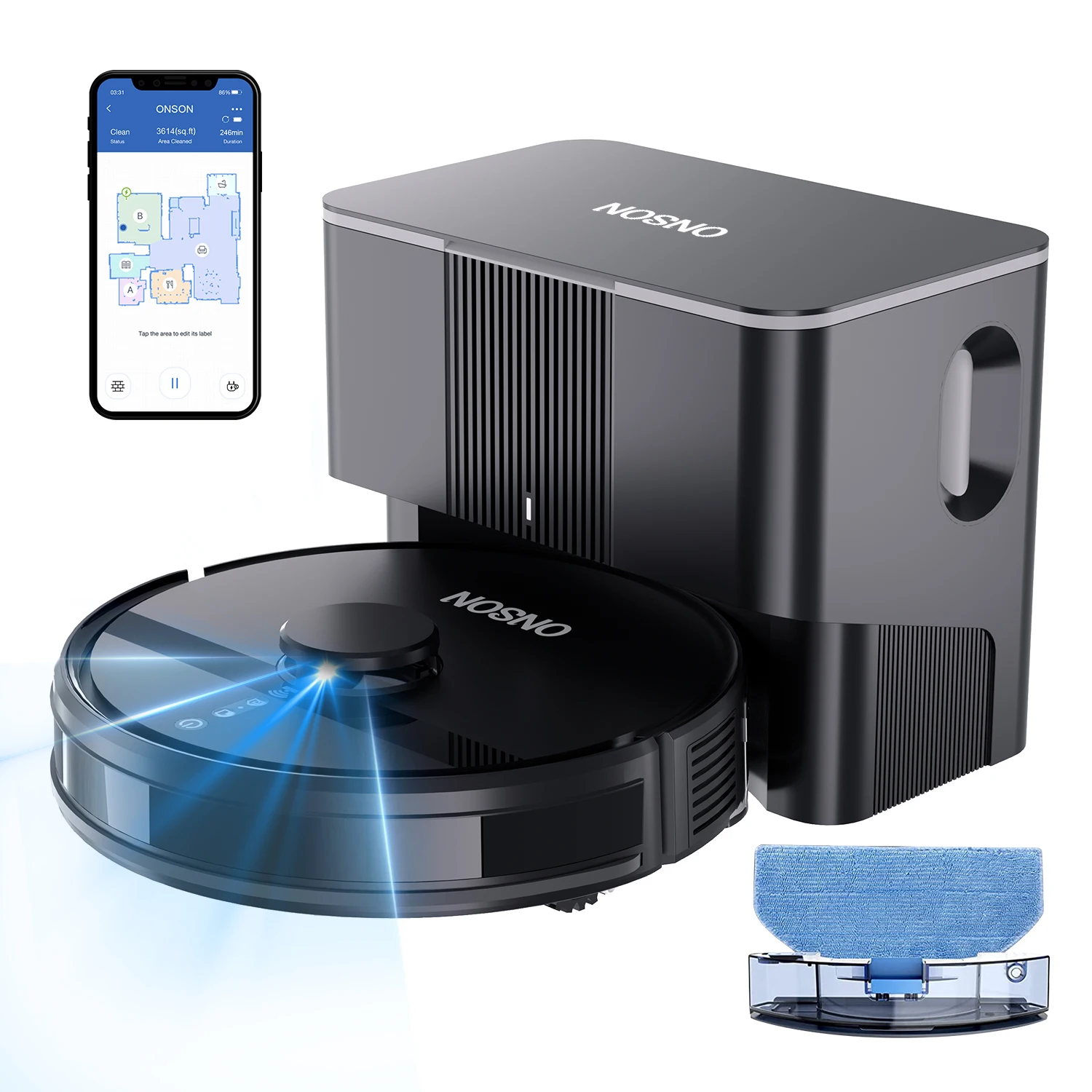 Робот-пылесос с самоопорожнением