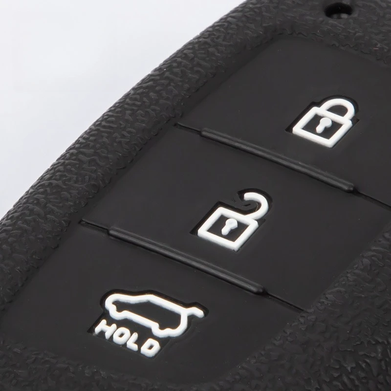 Different Color Customized Silicone Smart Car Key Cover For Hyundai ix