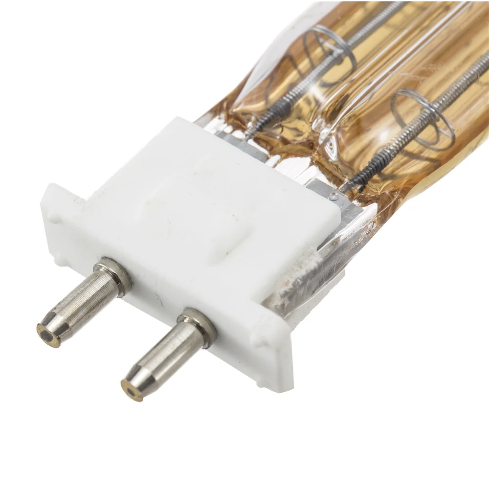 2000w 400v Halogen straight heating infrared lamp tube ir heater lamp