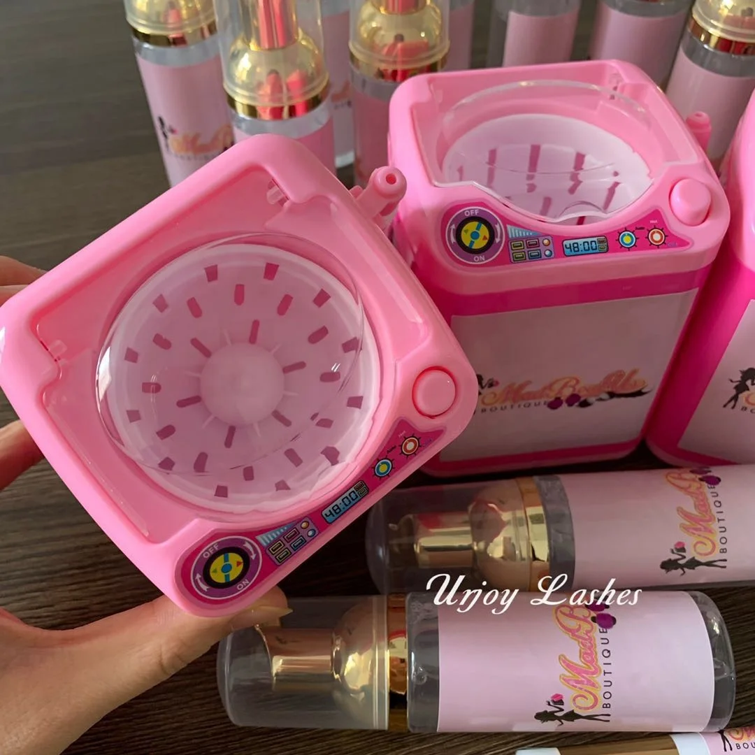  Lashes3d оптовый поставщик 25 мм мини-машина для мытья ресниц Накладные ресницы норковые волосы ручной работы Роскошные 3d